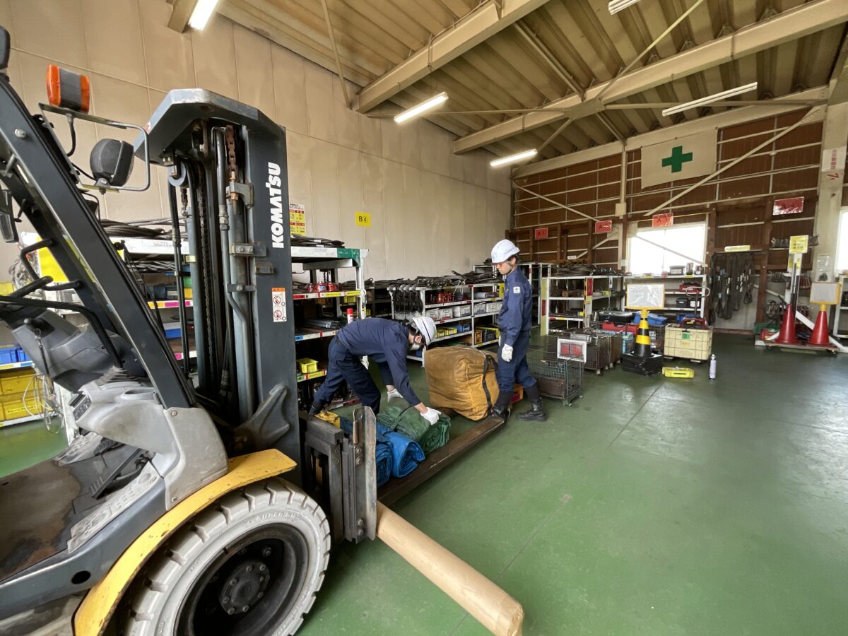 帰社、片付け・翌日の準備