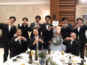 結婚おめでとう!
