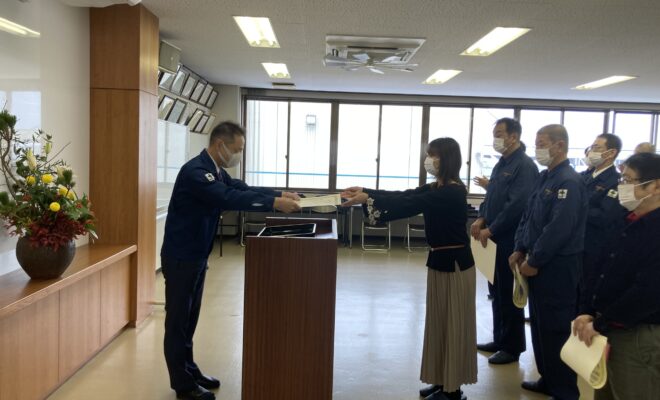 永年勤続表彰を行いました！