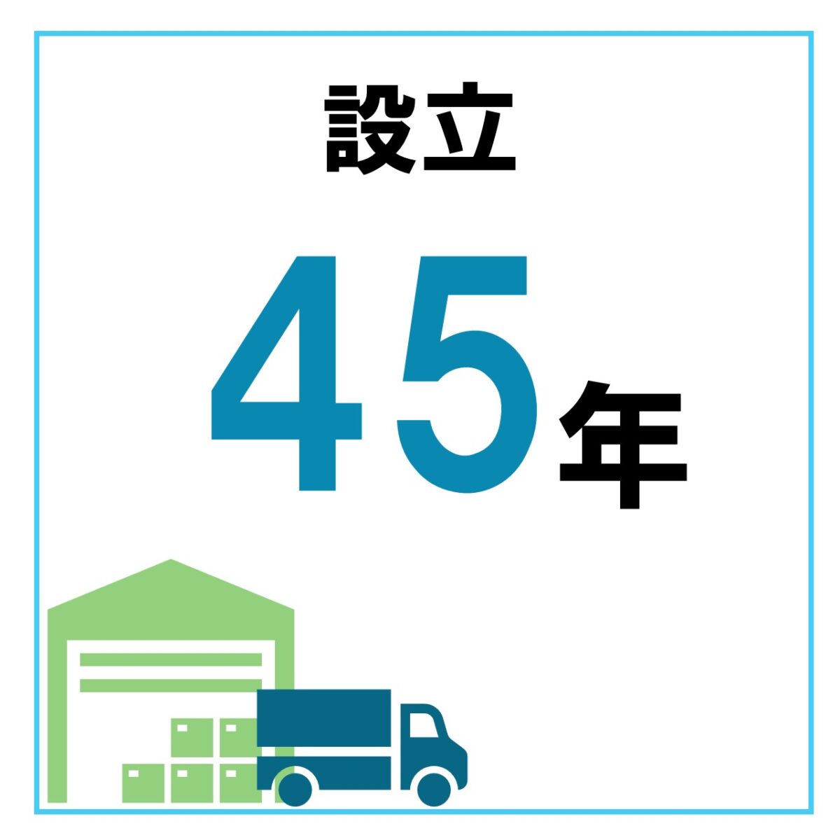 設立45年