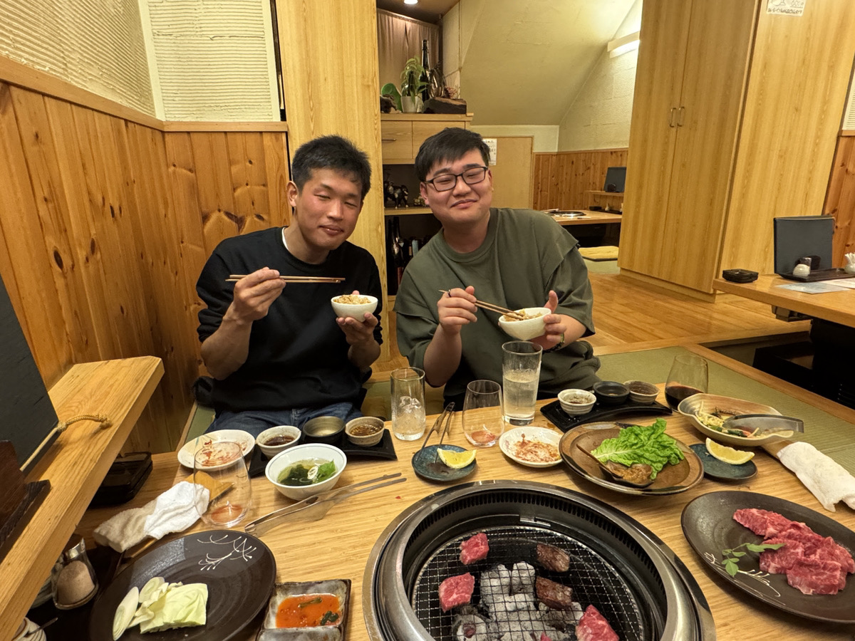 若手社員ブログ_社長と食事