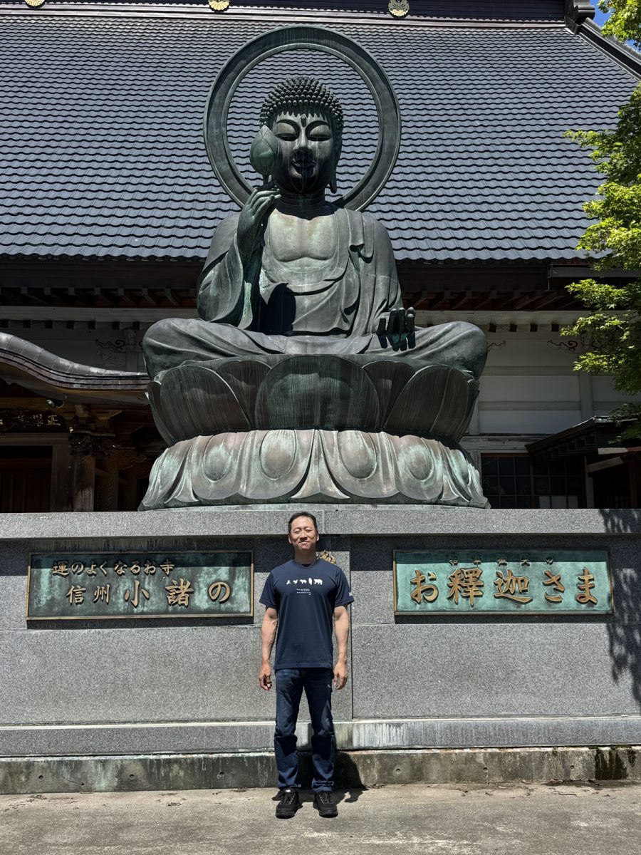 大仏と社長