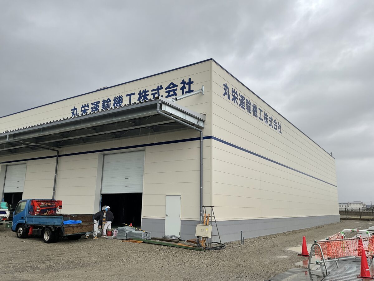 物流倉庫外観・空き状況